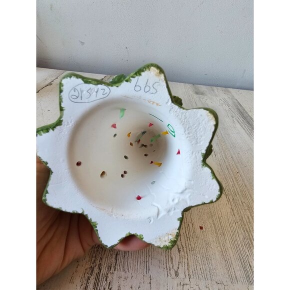 Vintage plaster tree light unique village Xmas decor - Picture 8 of 8